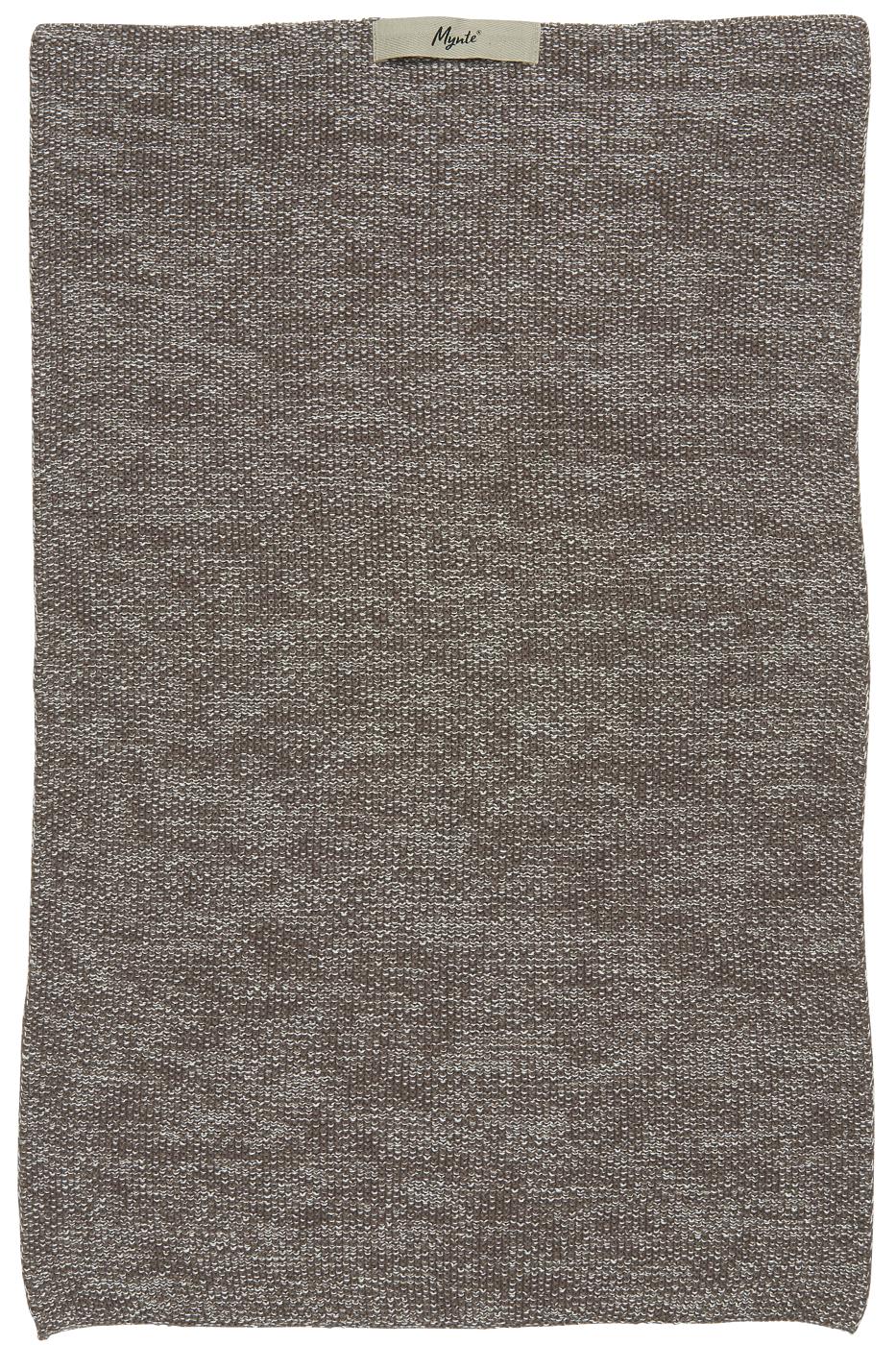 Håndkle Mynte Milky Brown Melange